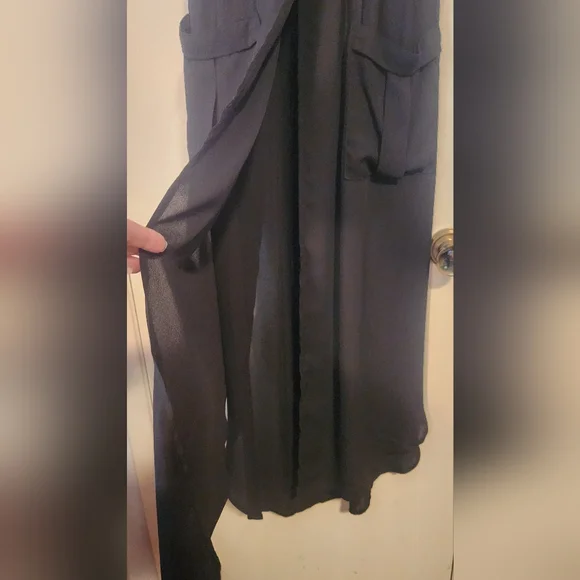 Zeagoo Black Sleeveless Maxi Cover-up Dress - Picture 4 of 7